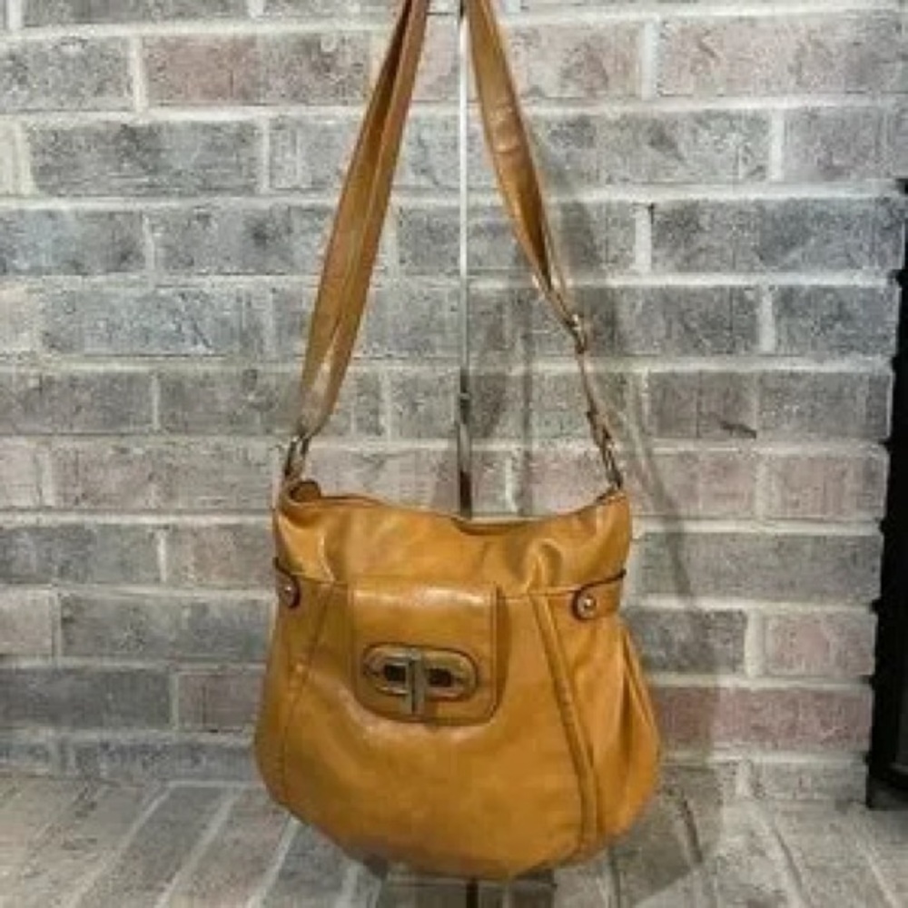 B. Makowsky Tan Crossbody